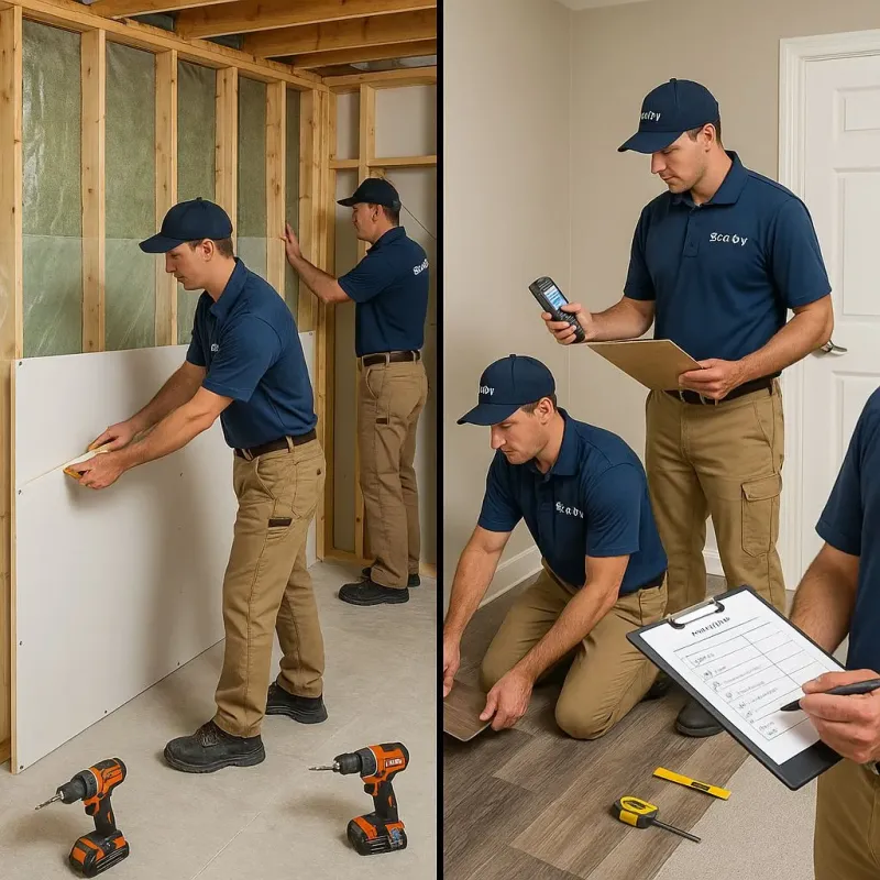 Repairs and Reconstruction process in Lake Forest Park, WA